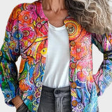 Imogena - Cardigan artistic colorat