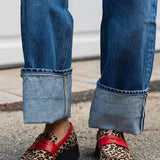 Roxana - Mocasini cu model sălbatic