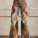 Catinca – Pantaloni Wide-Leg Boho-Chic