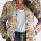 Ioana - Cardigan cu model floral
