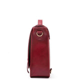 Corina — Sac Retro Twist în Bleu-Rose