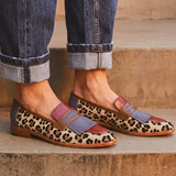 Zelda - Mocasin elegant cu imprimeu leopard