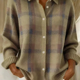 Tania | Cardigan caroiat moale
