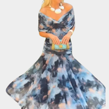 Liana – Rochie Maxi Florală