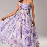 Mădălina – Rochie Midi Florală