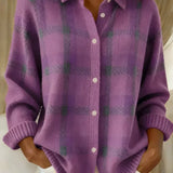 Rebeca | Cardigan caroiat lejer