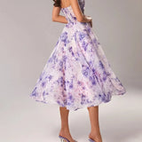 Mădălina – Rochie Midi Florală
