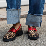 Roxana - Mocasini cu model sălbatic