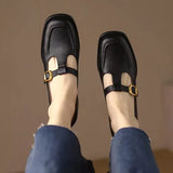 Emilia – Pantofi tip T-strap, în stil vintage