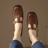 Emilia – Pantofi tip T-strap, în stil vintage