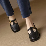 Emilia – Pantofi tip T-strap, în stil vintage
