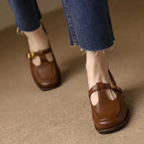 Emilia – Pantofi tip T-strap, în stil vintage