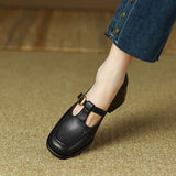 Emilia – Pantofi tip T-strap, în stil vintage