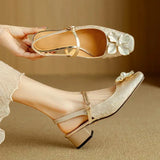 Matilda – Pantofi eleganți pentru femei, cu detaliu floral