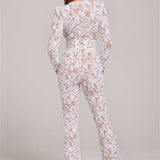 Alma | Bluza Elegantă cu Dantelă