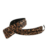 Florica – Curea cu imprimeu leopard asimetric