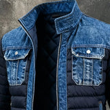 Lorenzo | JACKET DUBLĂ DIN DENIM CLASIC