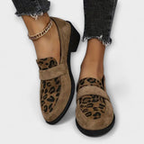 Karla - Pantofi eleganti pentru dame cu imprimeu leopard
