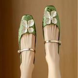 Matilda – Pantofi eleganți pentru femei, cu detaliu floral