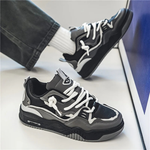Pascal – Adidași Moderni pentru Bărbați, pentru Zi cu Zi – pereche, profil, negru și gri