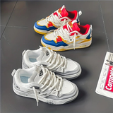 Pascal – Adidași Moderni pentru Bărbați, pentru Zi cu Zi – pereche, profil, alb-gri și multicolor