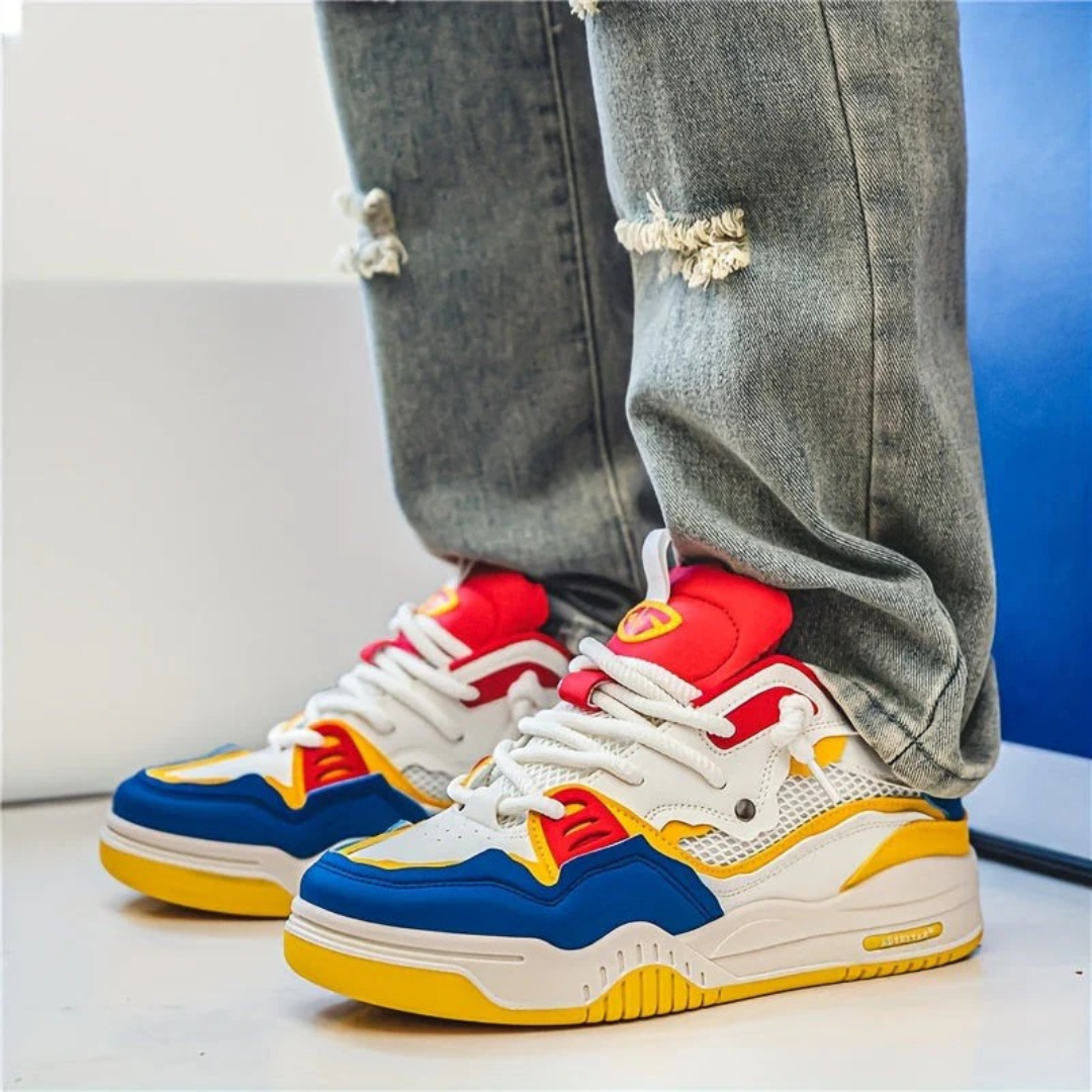 Pascal – Adidași Moderni pentru Bărbați, pentru Zi cu Zi – culoarea Multicolor